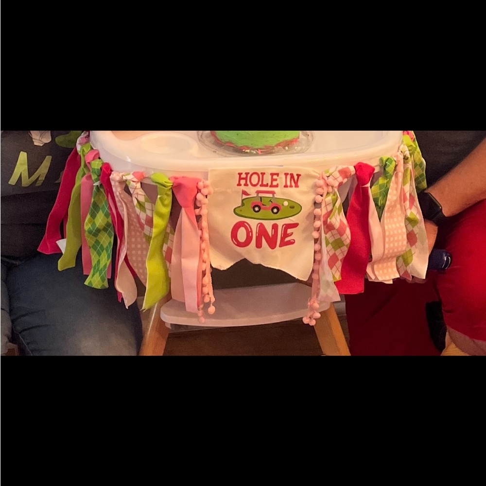 Hole in one banner